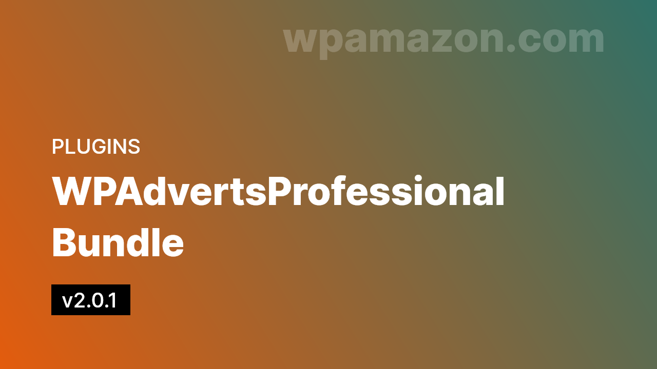 WPAdverts v2.0.1 – Professional Bundle