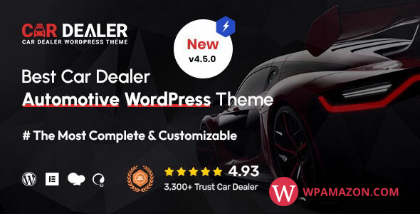 Car Dealer v4.0.0 – Automotive Responsive WordPress Theme