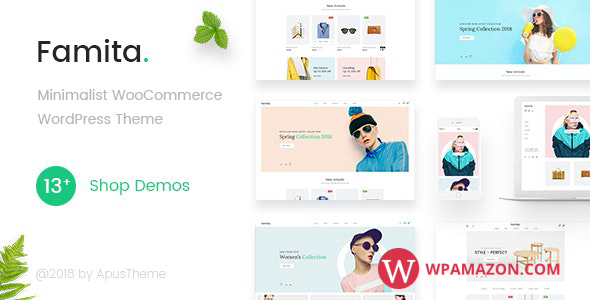 Famita v1.34 – Minimalist WooCommerce WordPress Theme