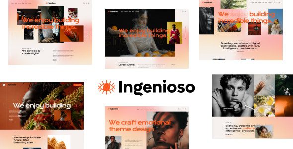 Ingenioso v1.0 – Creative WordPress Theme