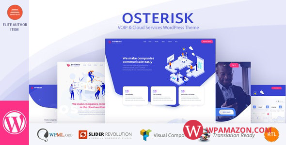 Osterisk v2.8 – VOIP & Cloud Services WordPress Theme