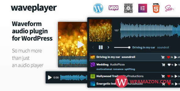 WavePlayer v3.2.0 – Audio Player with Waveform and Playlist