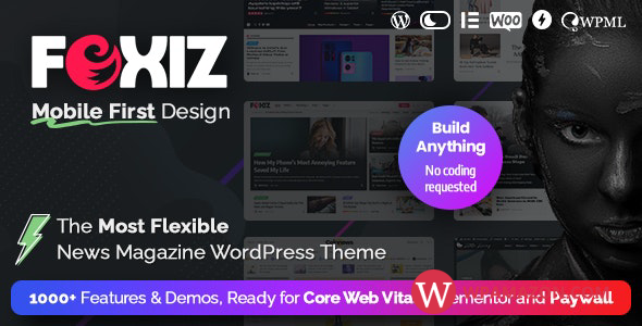 Foxiz v1.5.0 – WordPress Newspaper News and Magazine