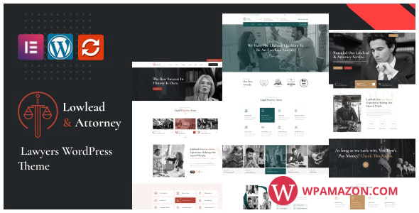 Lowlead v1.0.0 – Attorney & Lawyers WordPress Theme