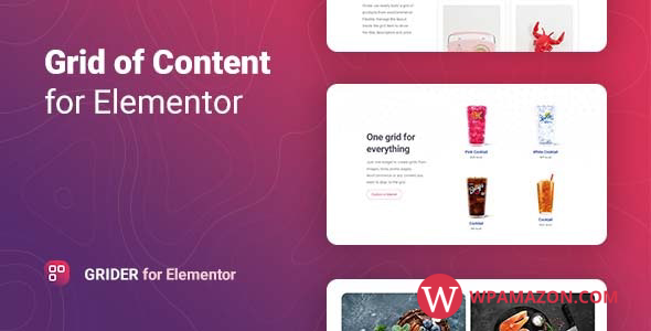 Grider v1.0.4 – Grid of Content and Products for Elementor