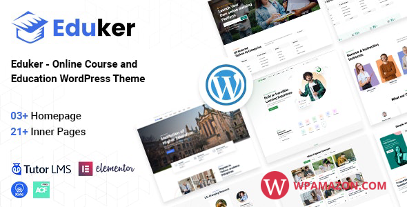 Eduker v1.0.0 – Education WordPress Theme