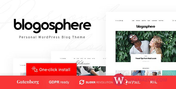 Blogosphere v1.1.1 – Multipurpose Blogging Theme