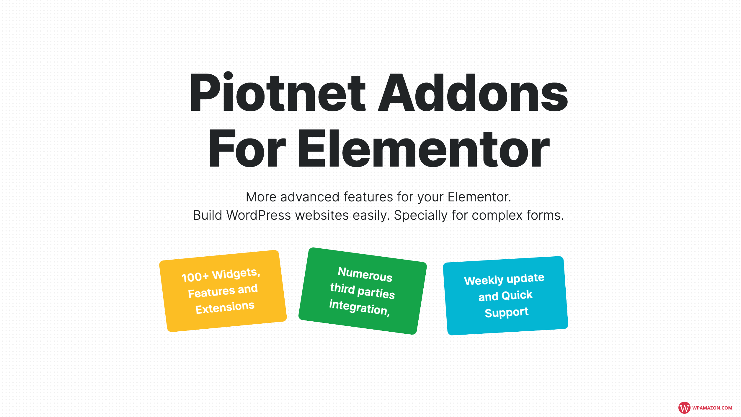 Piotnet Addons Pro For Elementor v6.5.25
