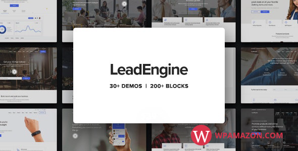 LeadEngine v3.6 – Multi-Purpose Theme with Page Builder