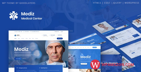 Mediz v2.0.7 – Medical WordPress
