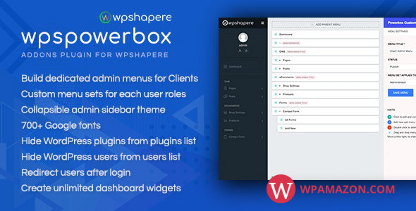 WPSPowerbox v2.1.6 – Addon for WPShapere WordPress Admin Theme
