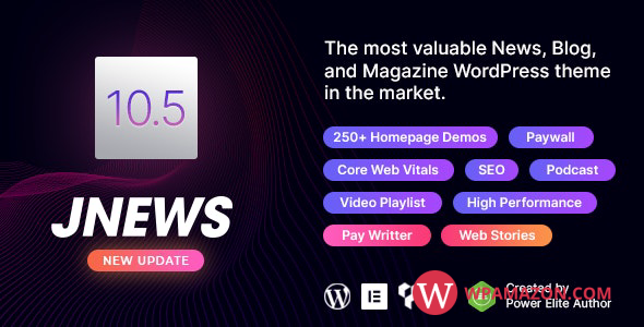 JNews v10.7.3 – WordPress Newspaper Magazine Blog AMP Theme
