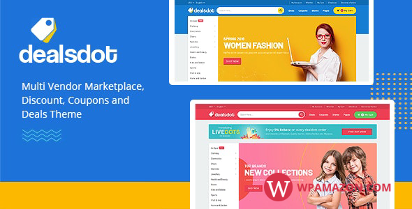 Dealsdot v1.7.7 – Multi Vendor Marketplace Theme