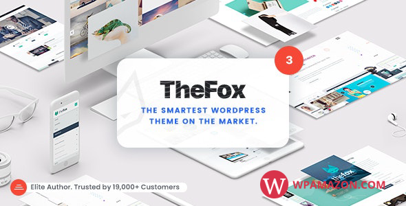 TheFox v3.9.20 – Responsive Multi-Purpose WordPress Theme