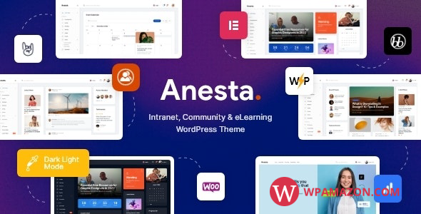 Anesta v1.0.1 – Intranet, Extranet, Community and BuddyPress WordPress Theme