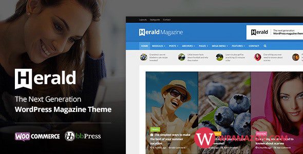 Herald v2.6 – News Portal & Magazine WordPress Theme