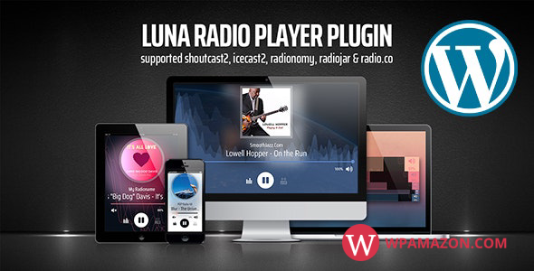 Luna v6.22.04.11 – Web Radio Player WordPress Plugin