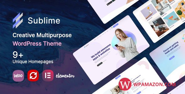 Sublime v1.5 – Creative Multipurpose WordPress Theme