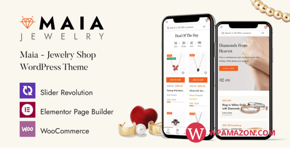 Maia v1.0.3 – Jewelry Shop WordPress Theme
