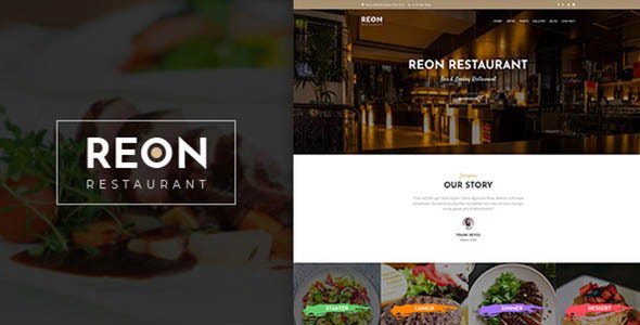 Reon v1.2.0 – Restaurant WordPress Theme