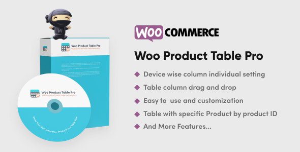 Woo Product Table Pro v8.1.1 – WooCommerce Product Table view solution