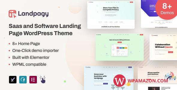 Landpagy v1.1.0 – Multipurpose Landing page WordPress Theme