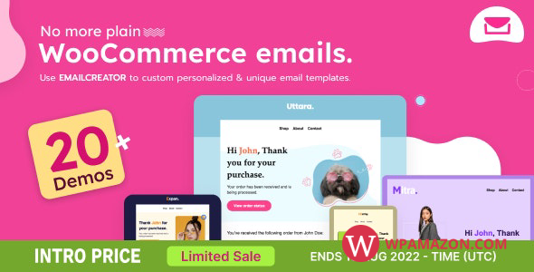 Email Creator v1.0.9 – WooCommerce Email Template Customizer