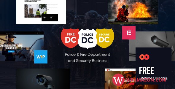 Police & Fire Department and Security Business v2.0 – WordPress Theme