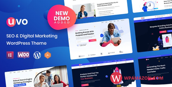 UVO v1.2.1 – SEO & Digital Marketing Theme