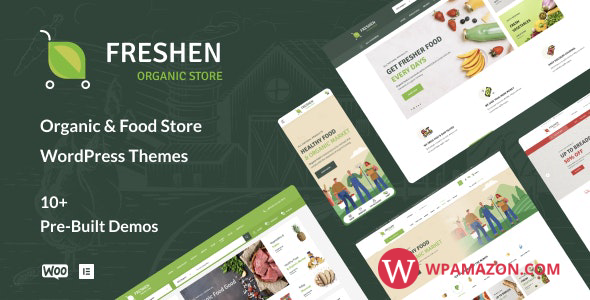 Freshen v1.0.3 – Organic Food Store WordPress Theme