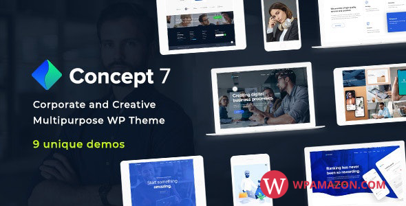 Concept Seven v1.19 – Responsive Multipurpose Theme