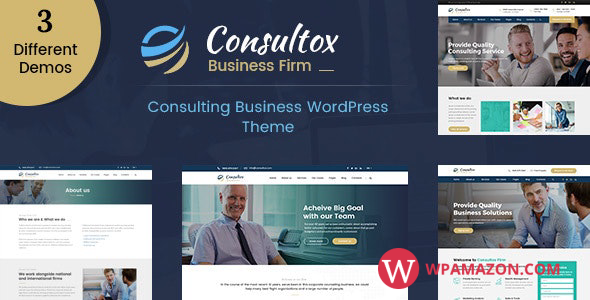 Consultox v2.4 – Consulting Business WordPress Theme