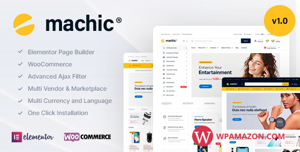 Machic v1.1.5 – Electronics Store WooCommerce Theme