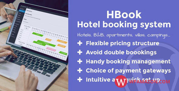 HBook v2.0.9 – Hotel booking system – WordPress Plugin