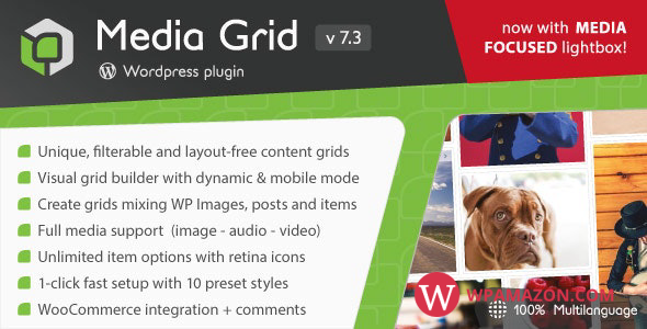 Media Grid v7.2.0 – WordPress Responsive Portfolio