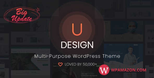 uDesign v4.3.0 – Responsive WordPress Theme