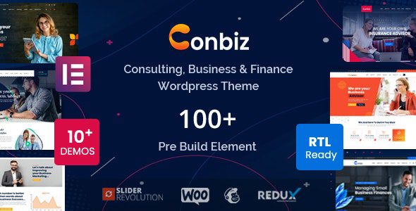 Conbiz v1.6 – Business & Consulting WordPress Theme