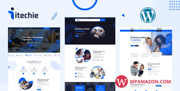 Itechie v1.0.5 – IT Solutions and Services WordPress Theme