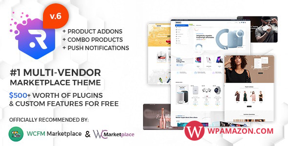 Rigid v6.0.1 – WooCommerce Theme for WCFM Multi Vendor Marketplaces and single shops