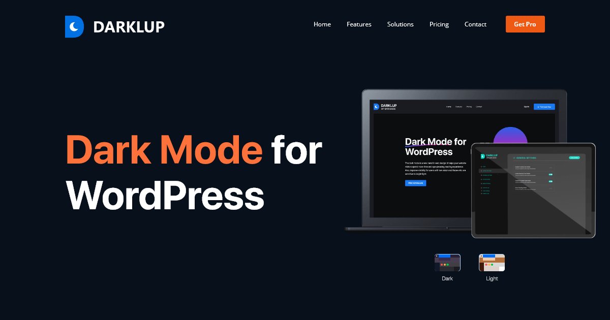 DarkLup v2.1.5 – Best WordPress Dark Mode Plugin