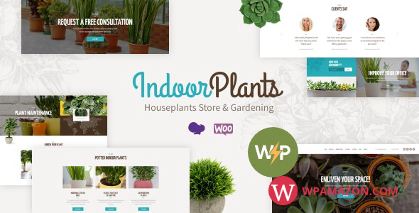 Indoor Plants v1.2.4 – Houseplants store & Gardening WordPress Theme