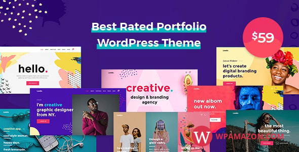 Leedo v2.0.0 – Modern, Colorful & Creative Portfolio WordPress Theme