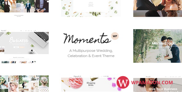 Moments v2.2 – Wedding & Event Theme