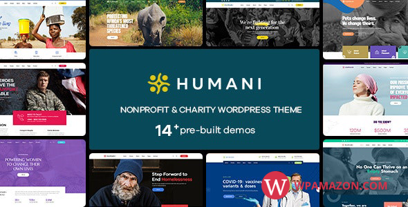 Humani v1.1.0 – Nonprofit & Charity WordPress Theme