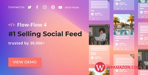 Flow-Flow v4.9.1 – WordPress Social Stream Plugin