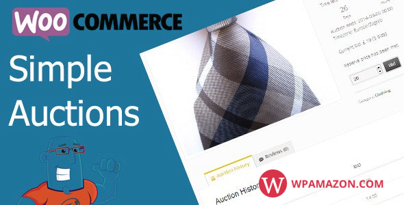 WooCommerce Simple Auctions v2.0.17 – WordPress Auctions