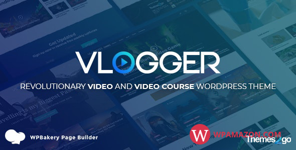 Vlogger v2.6.9 – Professional Video & Tutorials Theme