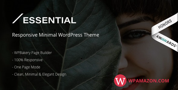 Essential v3.0 – Responsive Minimal WordPress Theme