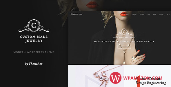 Custom Made v1.1.10 – Jewelry Manufacturer and Store WordPress Theme