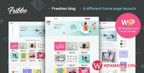 Fribbo v1.0.4 – Freebies Blog WordPress Theme
